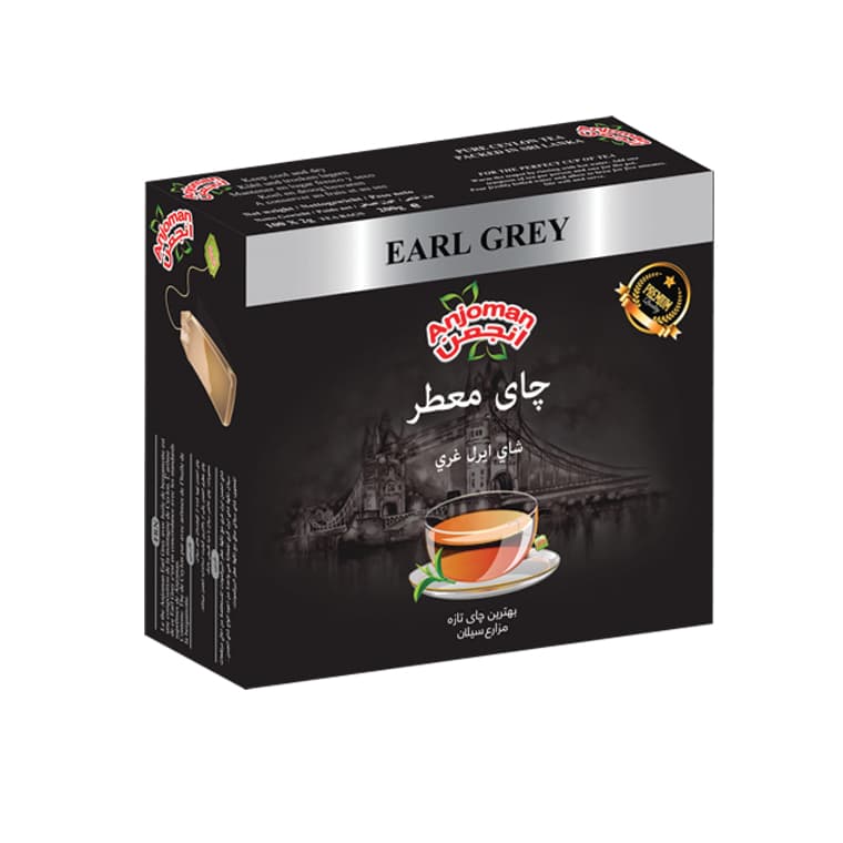 Anjoman Earl Grey Teabag 100pcs