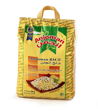Anjoman Golden Rice 5kg package